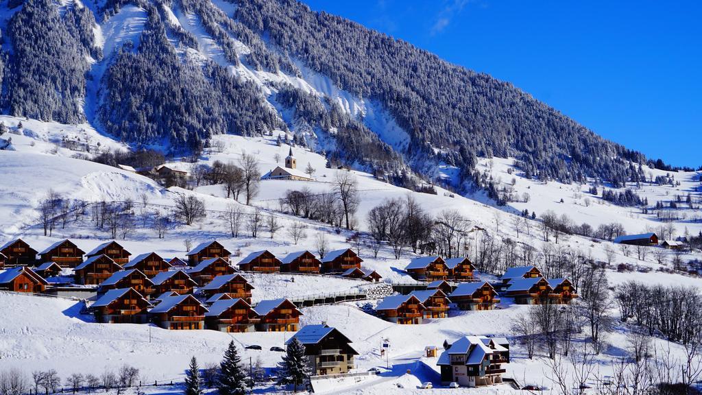 Residence Goelia Les Chalets Des Ecourts Сен-Жан-д'Арв Екстериор снимка